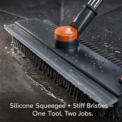 TriBrush™ 3-in-1 Sturdy Floor Scrub Brush